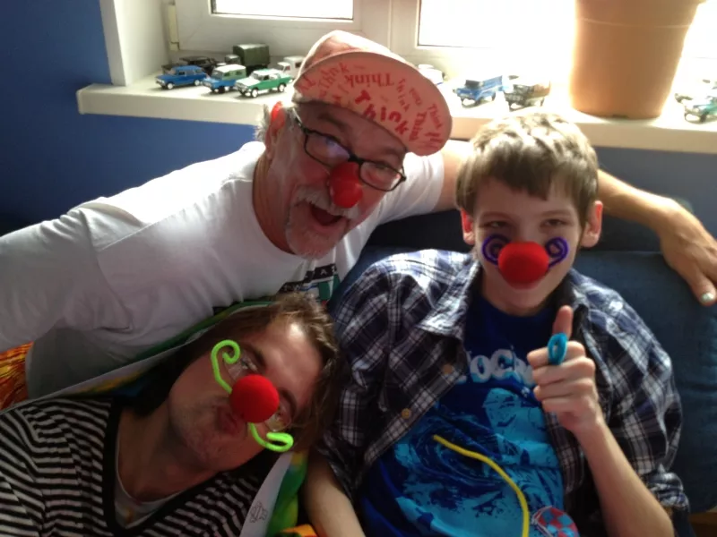 Bowen White, M.D., author of Why Normal Isn’t Healthy, helps kids with challenging diseases such as cerebral palsy find ways to laugh and be silly as part of their medical treatments.