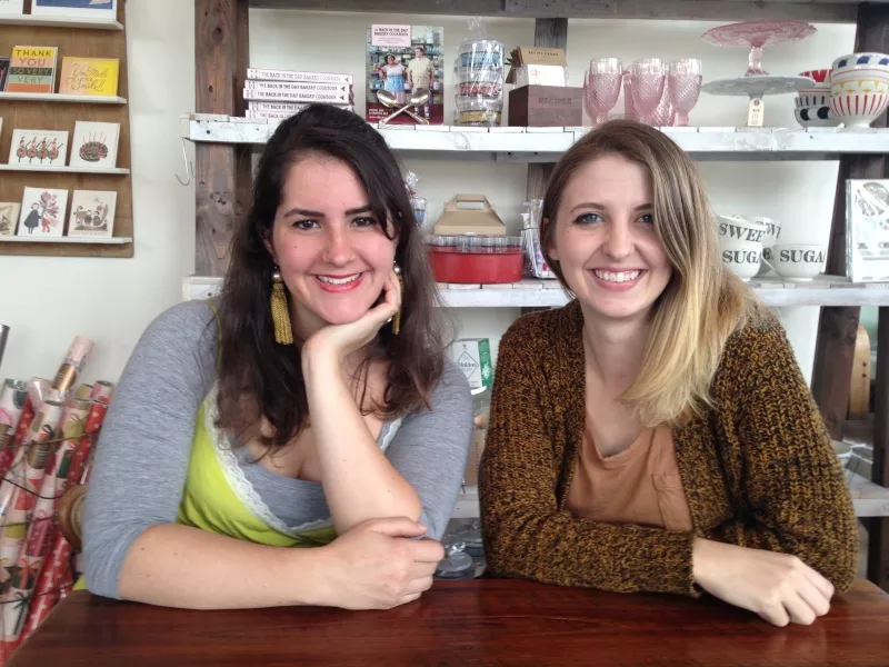 Craft mavens Gianina Gabriel (l.) and Jessica Duthu have combined forces as Craft Scout, the creative collective hosting Saturday’s Merry Maker Market.