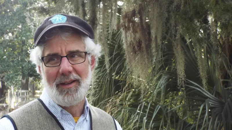 David Bayne, conservator with the New York State Office of Parks, Recreation and Historic Preservation.