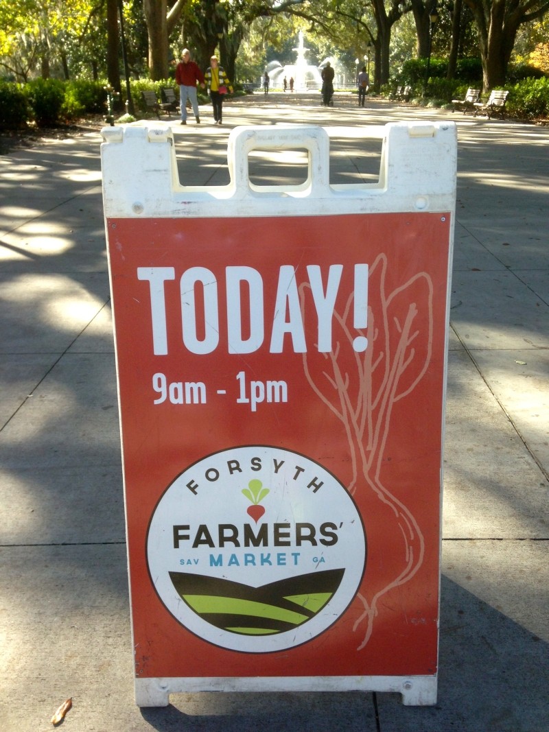 Forsyth Farmers' Market is the place for fresh food and fresh air