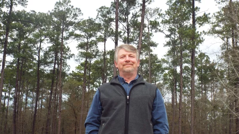 Ft. Stewart wildlife biologist Larry Carlile loves bird-watching. The installation hosts several ornithological trips each year.