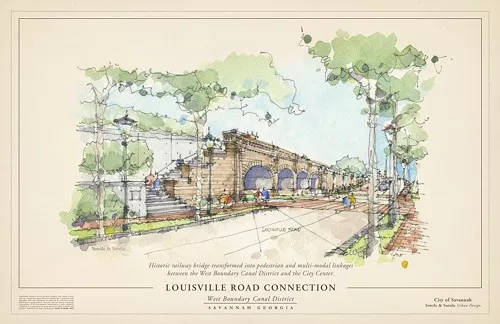 Louisville Road, artists rendering