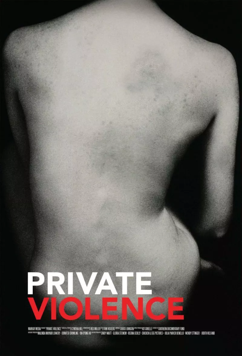 'Most viewers will find themselves caught up in similar waves of emotion and acknowledgment while watching the documentaries as well—particularly the first film we're showing that day, Private Violence.'