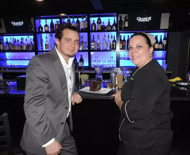 Owner Aurash Kheradmandi & Chef Amie Linton