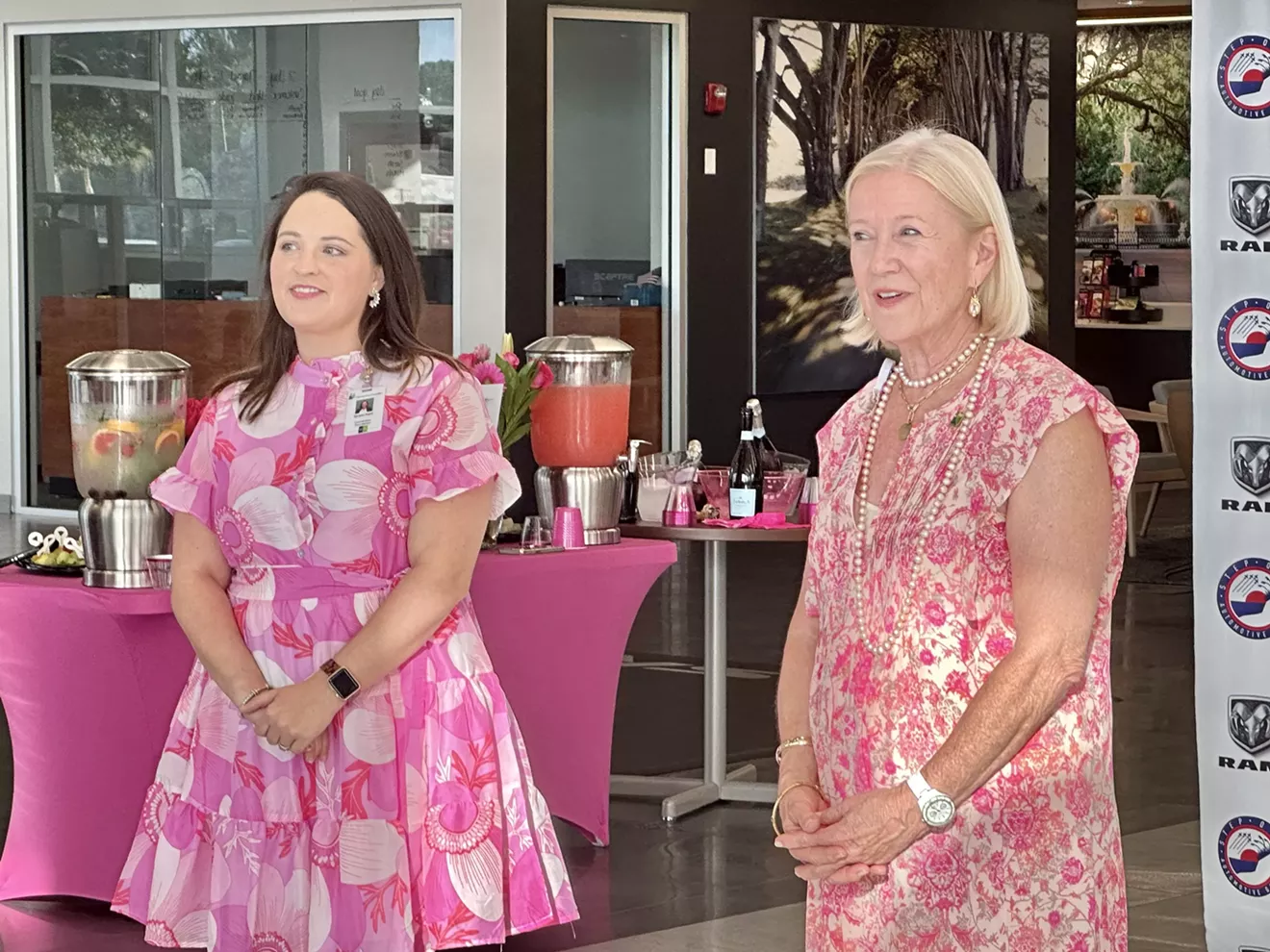 Step One Automotive Group and Community Partner St. Joseph’s Candler Telfair Mammography Fund Unveil Pink Grand Cherokee L for Drive Out Breast Cancer Campaign