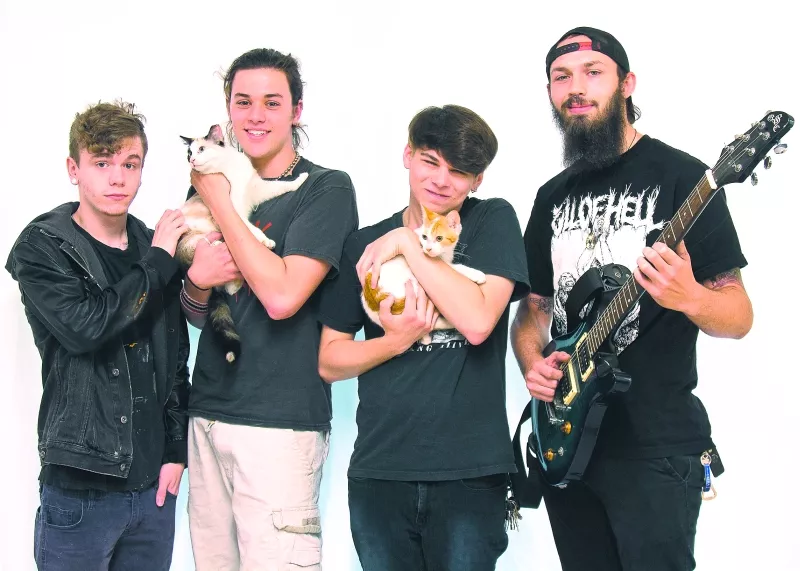 The Anxiety Junkies: for when you want your punk rock loud, proud, and right meow. - JON WAITS/@JWAITSPHOTO