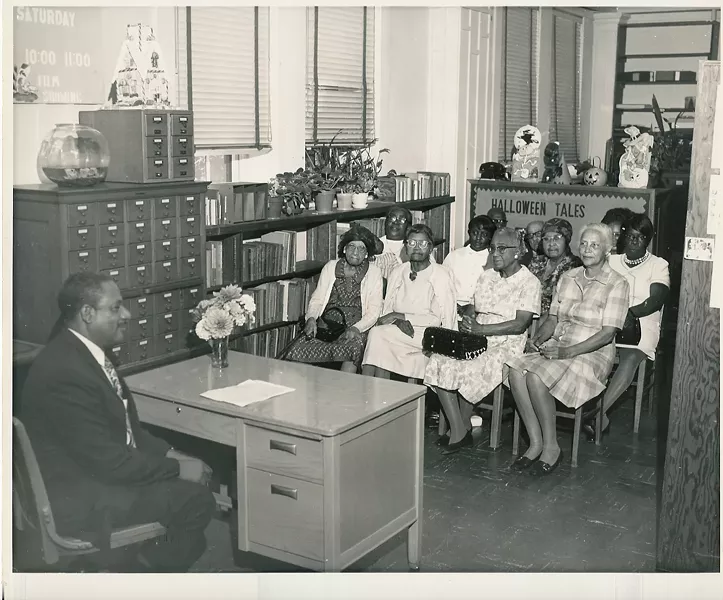 The library has hosted generations of African American citizens in its reading rooms.
