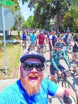 A ride organized by Brent Buice, South Carolina Georgia coordinator for the East Coast Greenway Alliance and a board member of Tide to Town, attracted 70 participants on a sweltering Saturday earlier this month, highlighting the growing interest in trails.