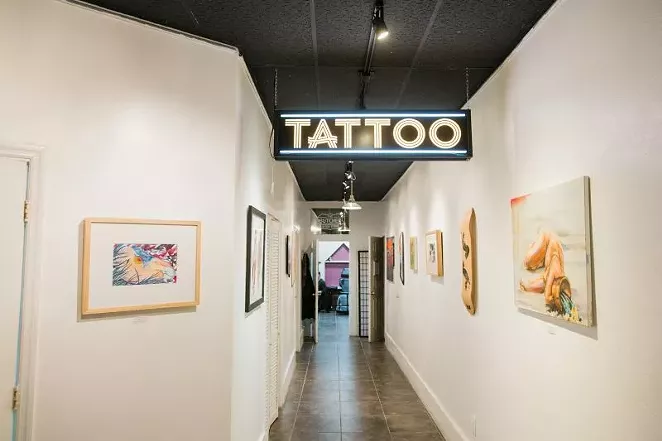 Tattoo studios are one of the businesses allowed to reopen, and they have a difficult choice to make. Photo courtesy of The Butcher Tattoo Studio.