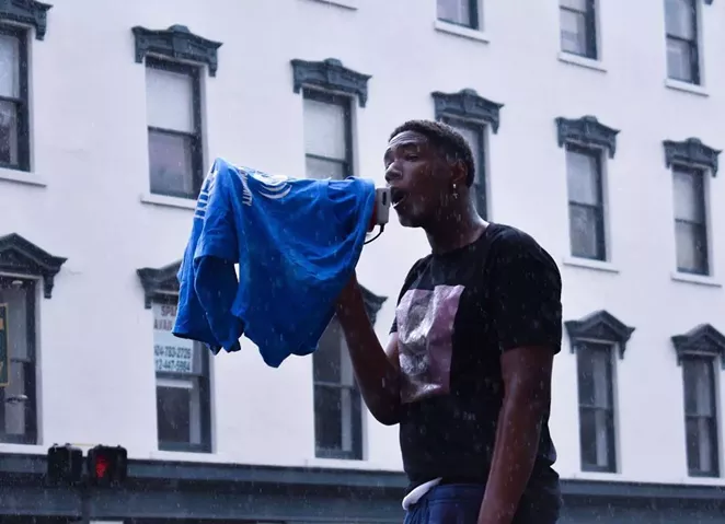 15 year-old Eunique Wilson takes to the street to protest almost daily. “I march to keep going, to make sure people know that we will not be put away again. That we will get justice."