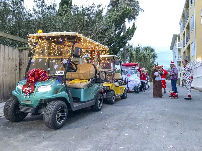 TYBEE GETS MERRY