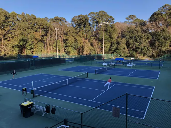 The Bacon Park Tennis Complex is a modern facility popular among players of all skill levels. - NICK ROBERTSON/CONNECT SAVANNAH