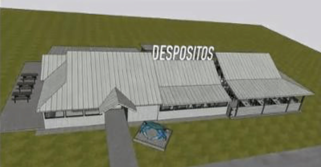 Artist's rendering of the new Desposito's.