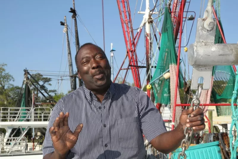 Morris Butler has been a fixture in McIntosh County’s tight-knit shrimping community for four decades. - KATHLEEN RUSSELL