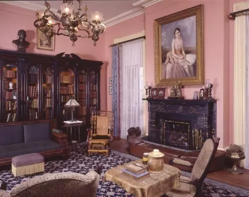 Before last year, the room was a traditional library setting depicting where the Gordon family once convened and socialized. - PHOTO COURTESY OF JULIETTE GORDON LOW BIRTHPLACE