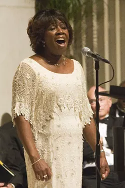 ABOVE: DeVonne Gardner sang at the original Second Sacred Concert with Duke Ellington when she was just 16 years old.