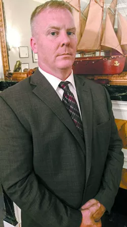 Kevin Grogan is a former SCMPD cop and Iraq War veteran. He is no longer in the law enforcement field.