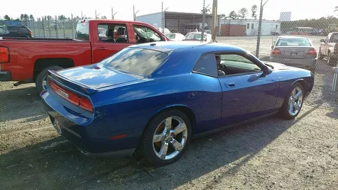 The internet-famous Blue Dodge Challenger, reborn off of River Street and ready for its new life. - PHOTO COURTESY OF STONE STAIRS OF DEATH