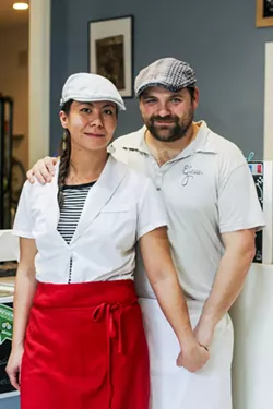 Darbousset Alexandre and Yeo Angela, at lower right, are behind the labors of love you can enjoy at Le Cafe Gourmet.