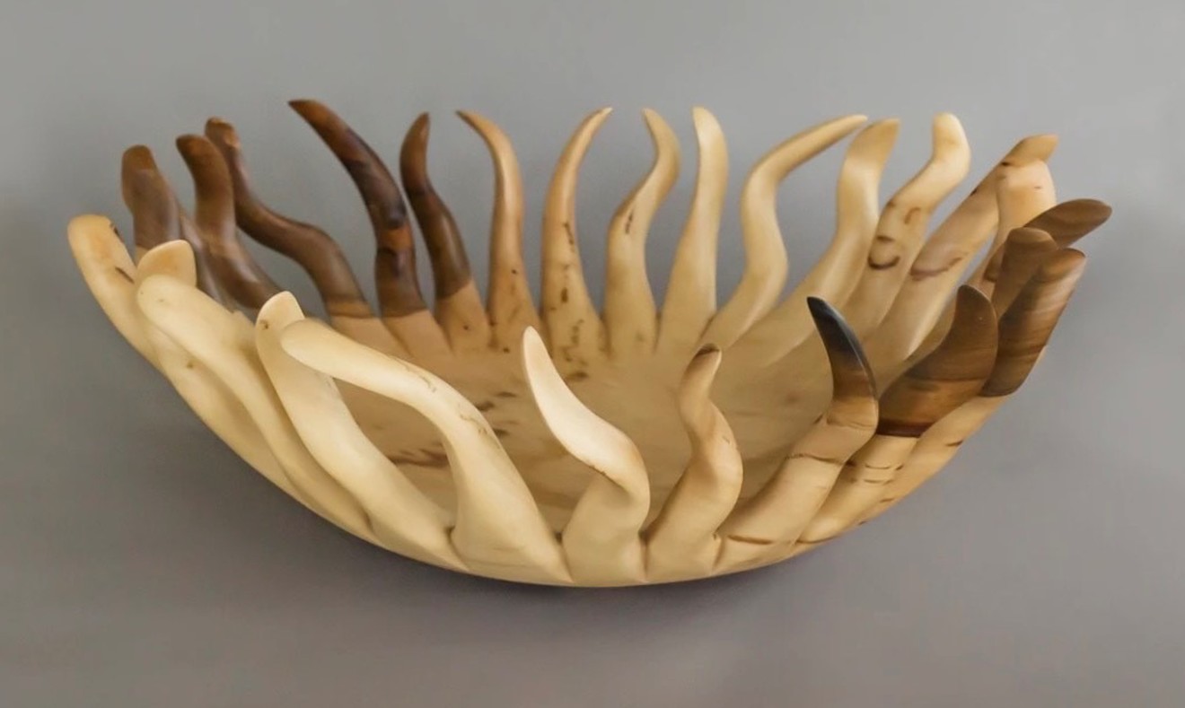 Sea Grass Bowl in Sweet Gum by Dicky Stone