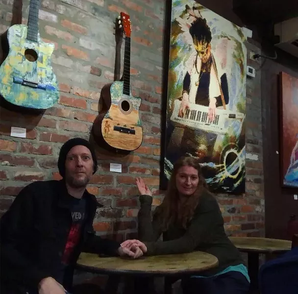 Tim Becker and Jessica Barnhill.