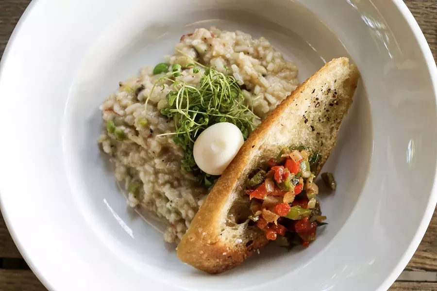 The risotto.