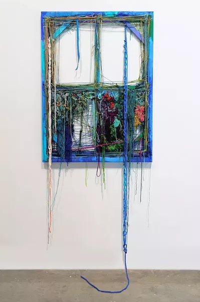 Sonya Yong James, "Blue Night Window."