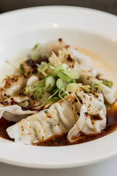 The spicy dumpling.