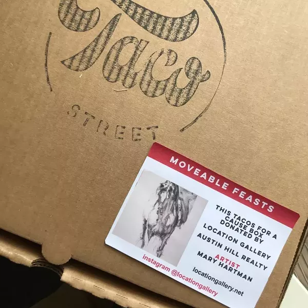 Location Gallery's Moveable Feast initiative.