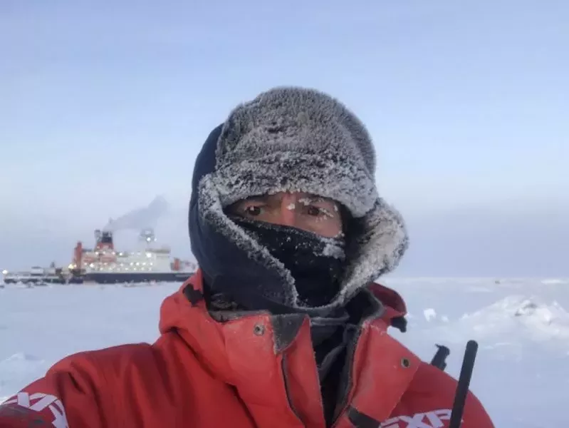Chris Marsay on his prolonged Arctic trip.