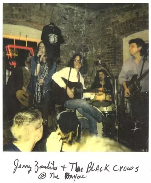 Jerry Zambito and The Black Crowes.