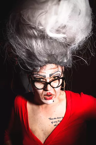 Benefit organizer Edna Allan Hoe of House of Gunt. - DAVE SPANGENBURG