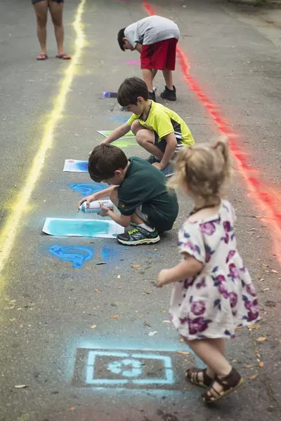The First Friday Art Marches are a great and fun way to get involved.