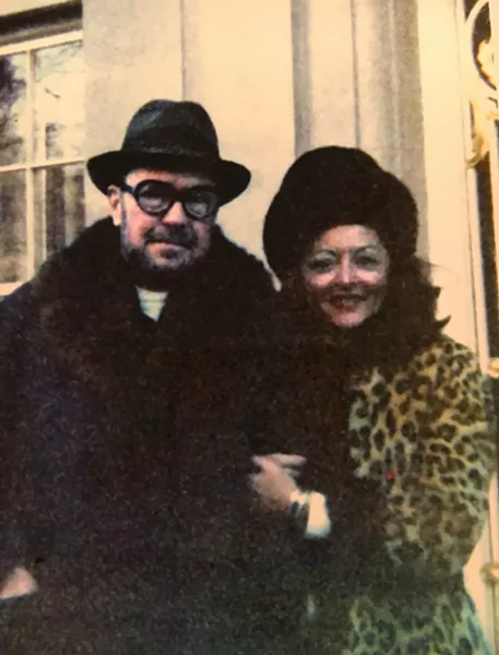 Miriam and Johnny Mercer in London circa 1970.
