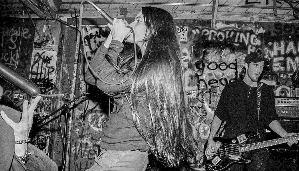 Damad in the band's heyday. - MATT AVERAGE