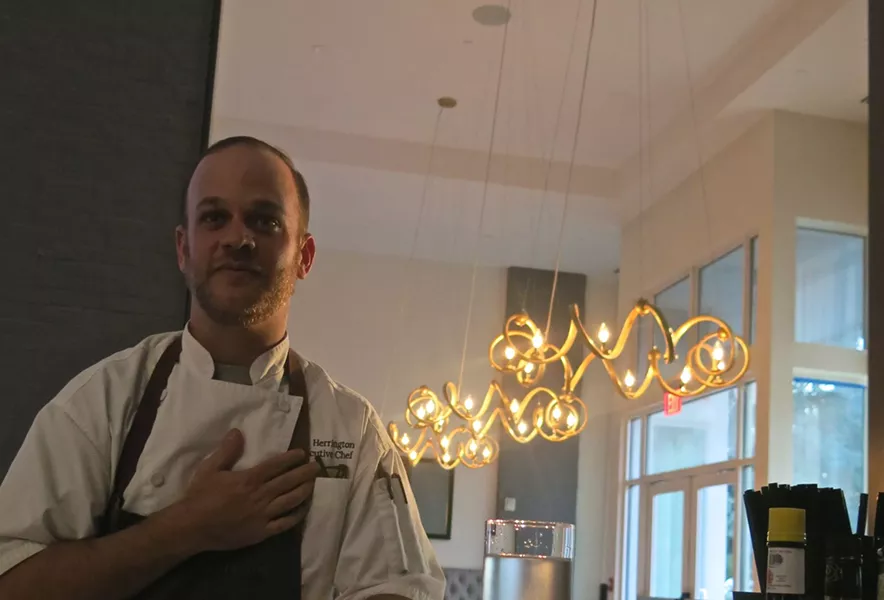 Chef Herrington - PHOTOS BY MELISSA DELYNN