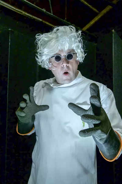 Mad scientist Justin Kent. - CHRIS SOUCY