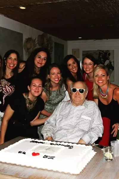 A few members of “Zarem’s Harem” celebrate the 80th birthday of the PR legend.