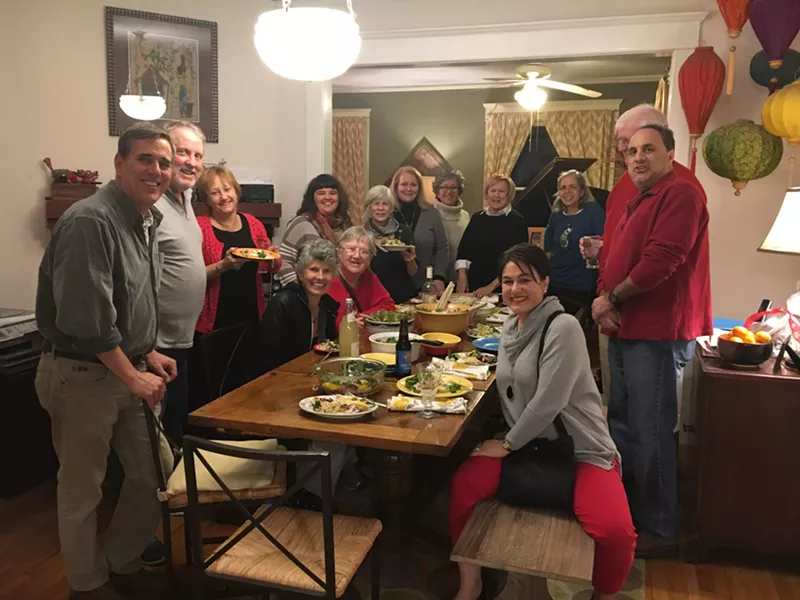 The good folks of the collective Joy in Giving have donated over $20,000 to local non-profits and also throw the best potlucks.