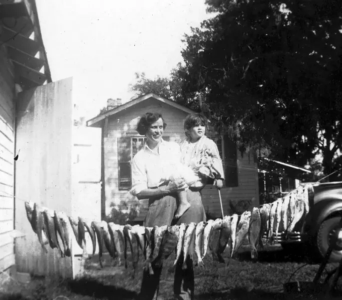 Laura with her mother, Martha, circa 1935. - PHOTO COURTESY SPRINGFIELD LEGACY FOUNDATION