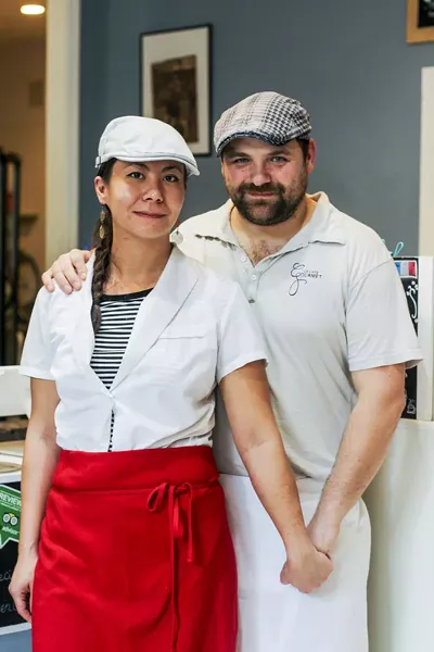 Darbousset Alexandre and Yeo Angela, at lower right, are behind the labors of love you can enjoy at Le Cafe Gourmet.