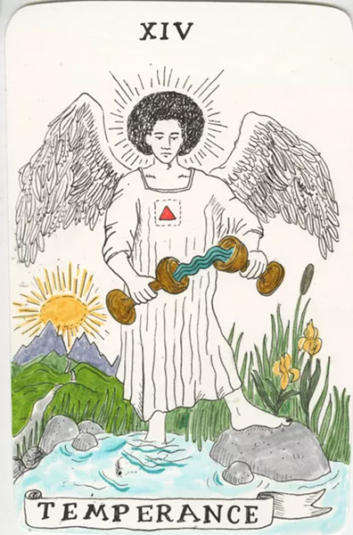 Eliza Woods Harrison, "Tarot Cards for Sophie."