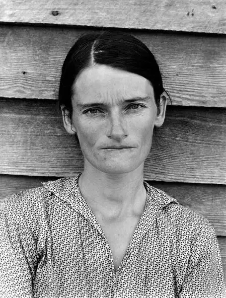 "Tenant Famer’s Wife, Alabama,” Evans, 1936.