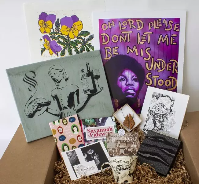 Tier Three of the Savannah Art Box.