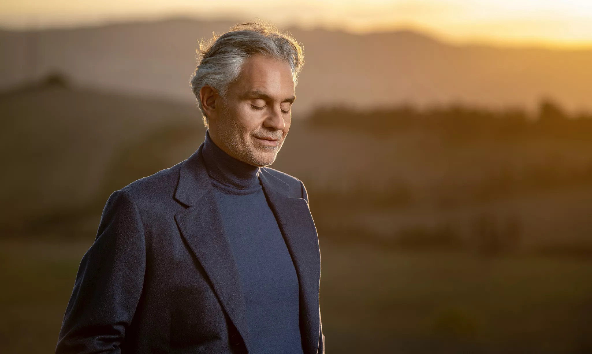 Andrea Bocelli on singing with family at Christmas: 'My voice is