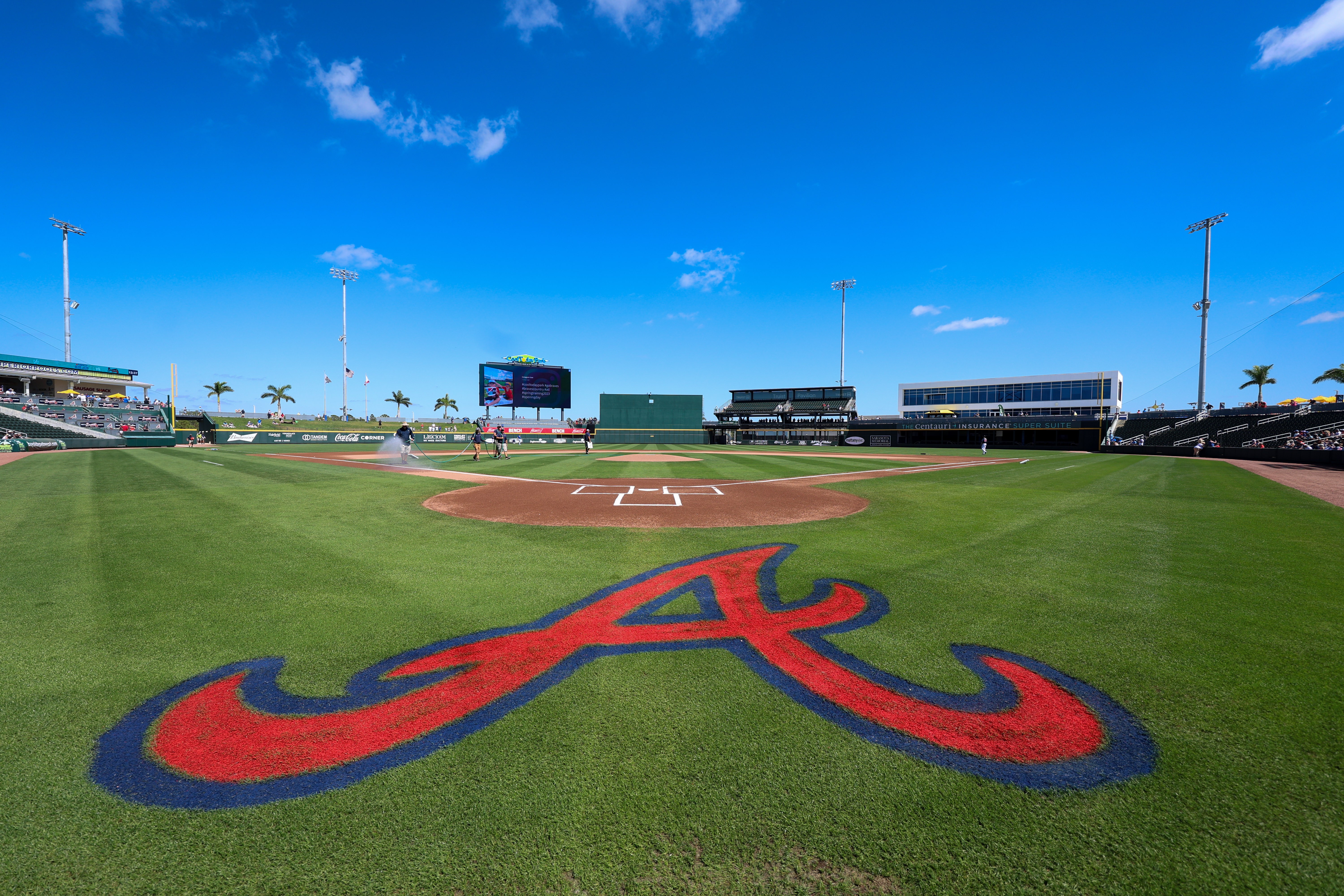 The sights and sounds from Braves opening day at home