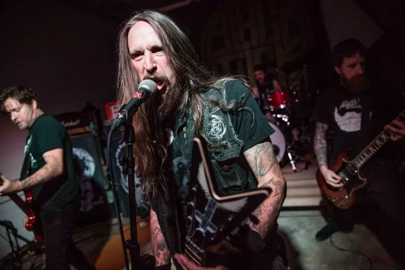 Black Tusk tests out the new lineup at an out-of-town gig. - PHOTO BY SEAN RAYFORD