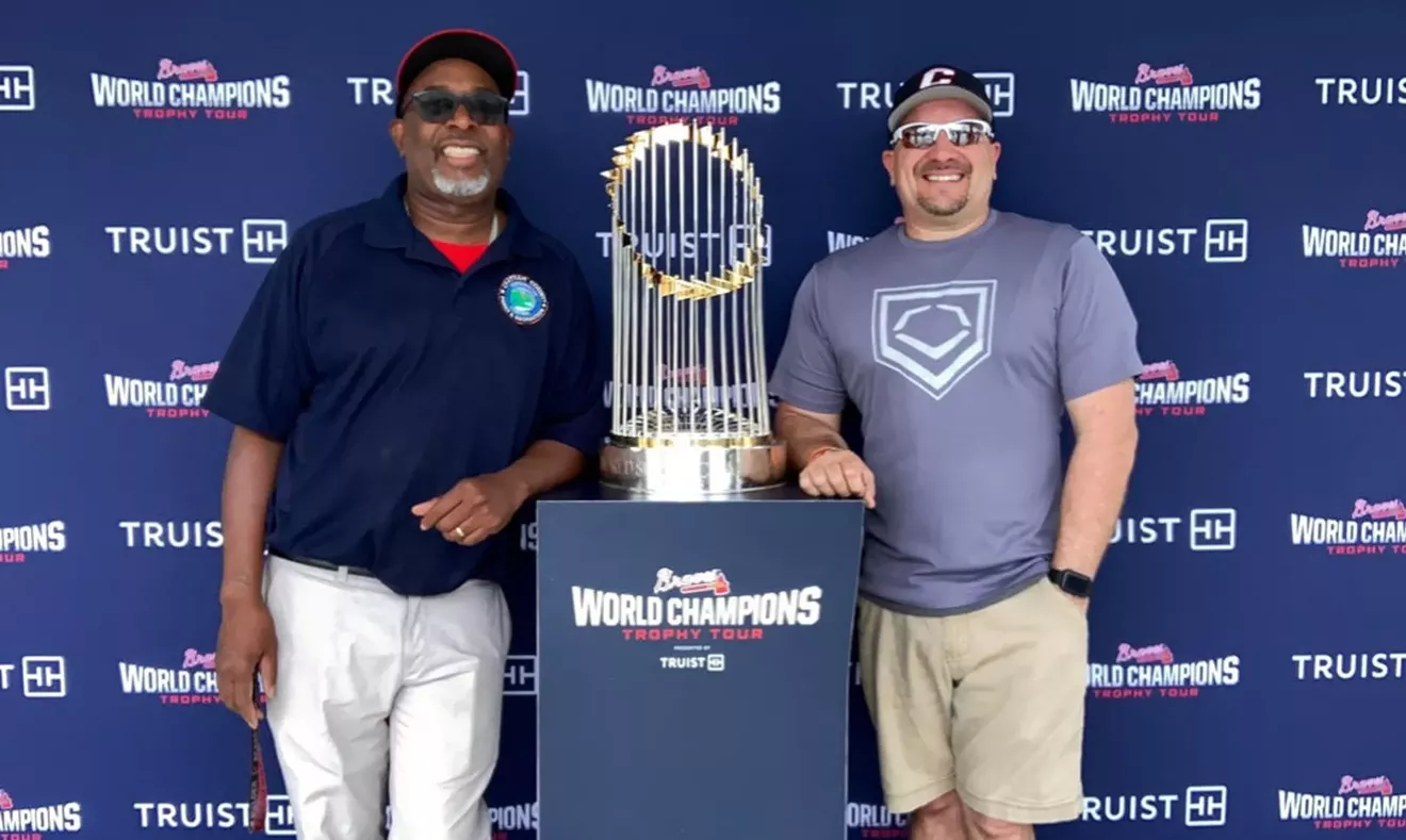 Atlanta Braves' World Series Trophy makes appearances in Savannah | Community | Savannah News, Events, Restaurants, Music - Vimarsana News