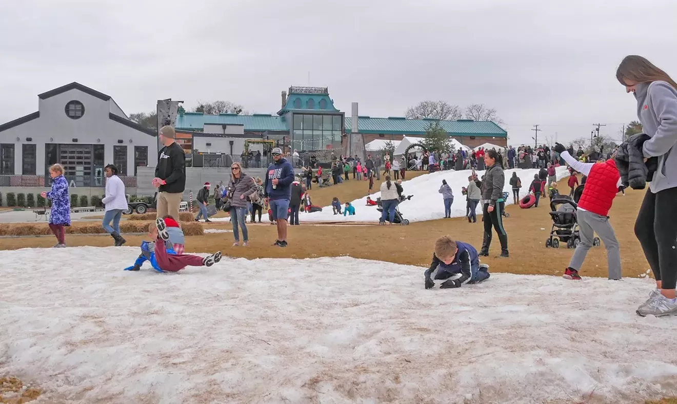 Enjoy tons of snow and lights aglow at Christmas Festival at Trustees' Garden | Community | Savannah News, Events, Restaurants, Music - Vimarsana News