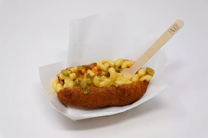The Dallas Hot Bird Dog must be enjoyed - STATE FAIR OF TEXAS